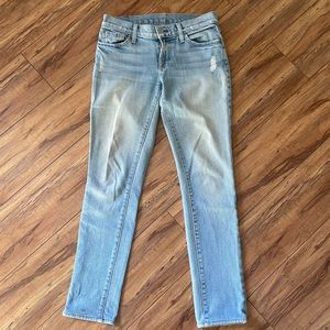 7 for all mankind size 25 low rise jeans